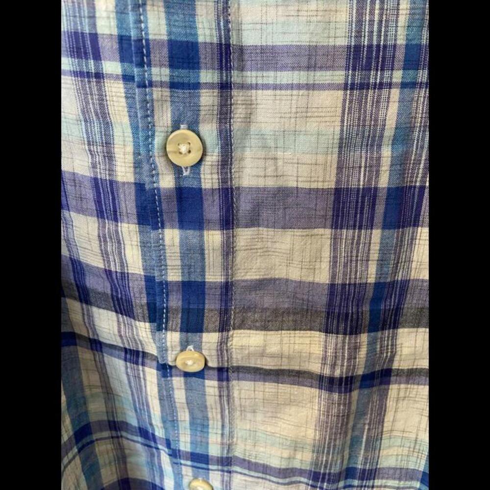 NWT Tommy Bahama Men's XL Plaid Short Sleeve Button Down Shirt - Picture 2 of 5